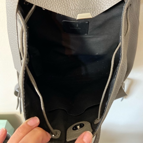 AllSaints Captain Lea Leather Backpack Bag main image 4